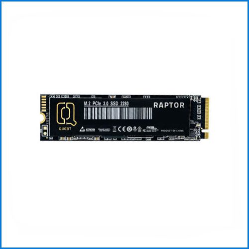 Ổ cứng SSD McQuest Raptor 256GB PCIe 3.0 x4 NVMe M.2
