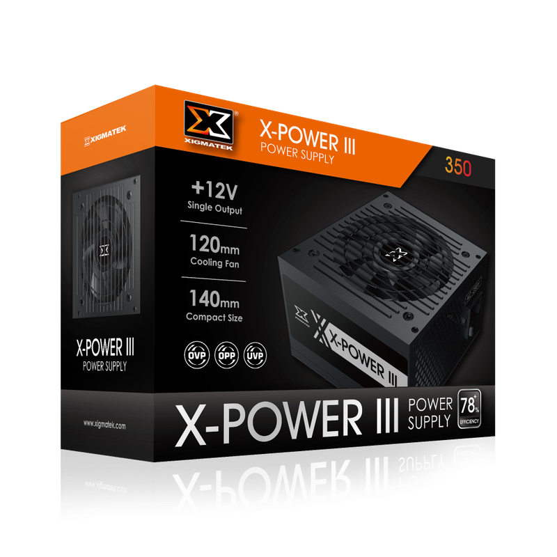 NGUỒN MÁY TÍNH XIGMATEK X-POWER III 350 - 250W EN49608
