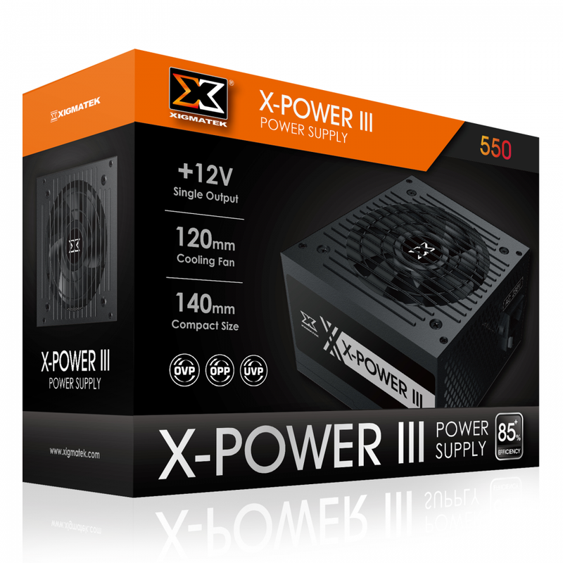 NGUỒN XIGMATEK X-POWER III 550 - 500W EN45983