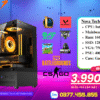 Nova Tech PC Gaming Core I3 9100f| GTX 750ti| Ram 16G| SSD 128GB