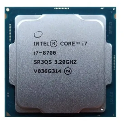 CPU Intel Core i7-8700 2nd