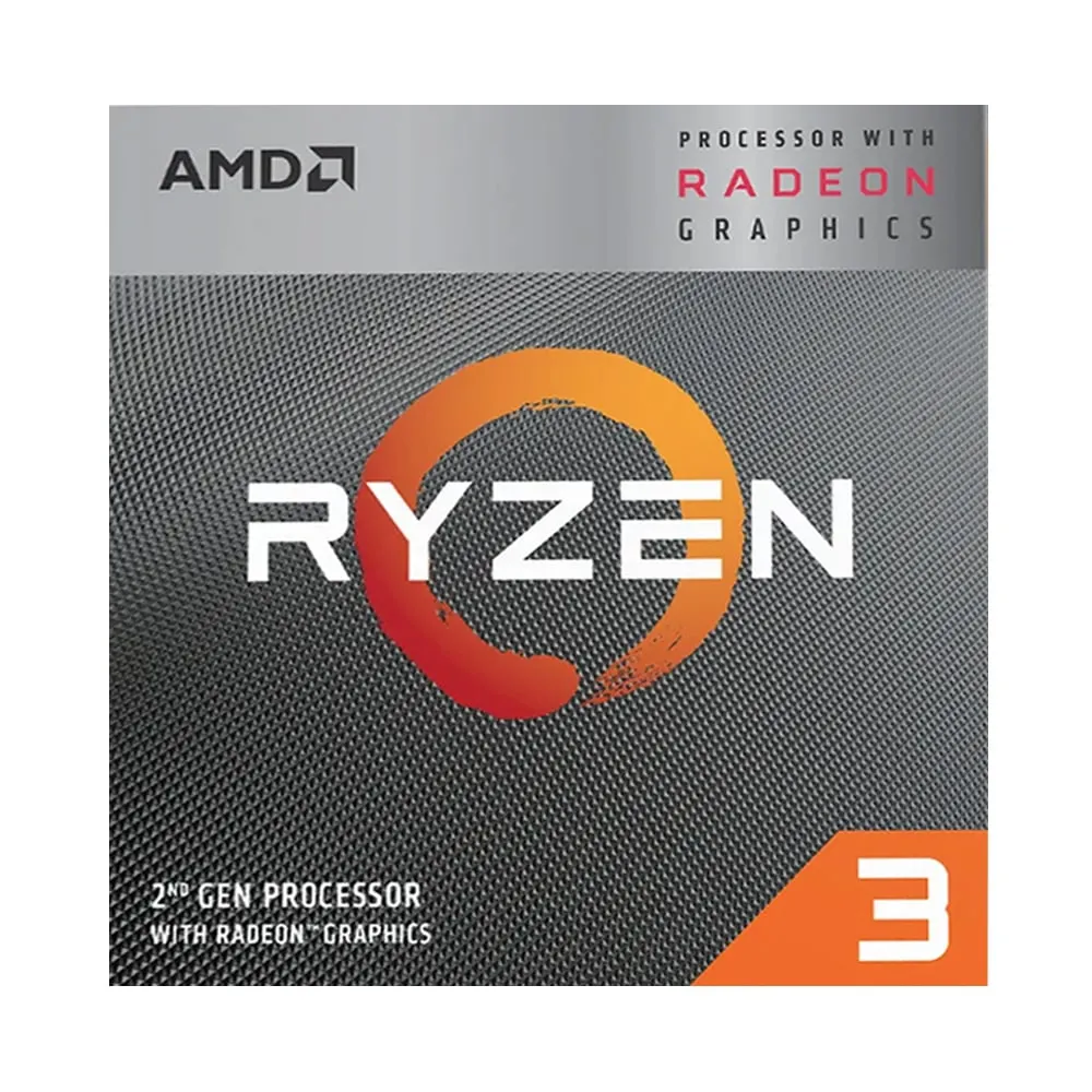 CPU AMD Ryzen 3 3200G (AMD AM4 - 4 Core - 4 Thread - Base 3.6Ghz - Turbo 4.0Ghz - Cache 6MB)