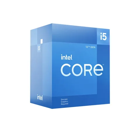 CPU INTEL CORE I5 12400F (INTEL LGA1700 - 6 CORE - 12 THREAD - BASE 2.5GHZ - TURBO 4.4GHZ - CACHE 18MB - NO IGPU)