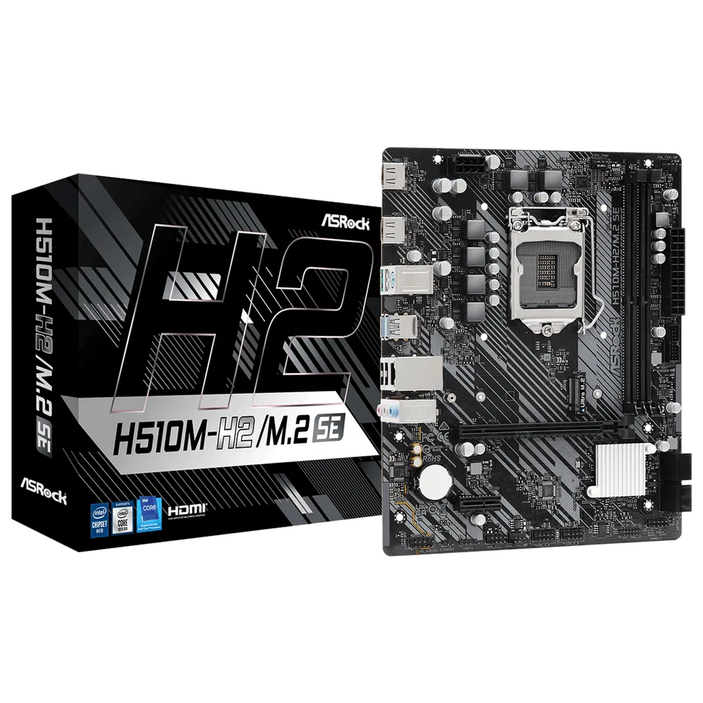 MAINBOARD ASROCK H510M-H2/M.2 SE (2 CỔNG HDMI)