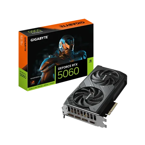 Vga Gigabyte RTX 5060 WINDFORCE OC 8GB