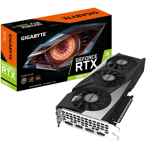 Card màn hình Gigabyte RTX 3060Ti Gaming OC - 2nd