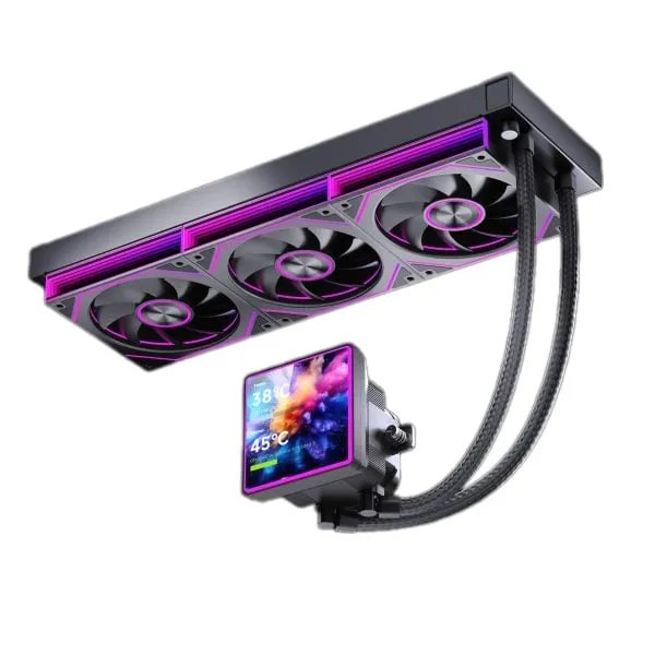 Tản nhiệt nước Leopard Pro Flow 360 SE ARGB LCD | 360mm, ARGB, LCD, Đen