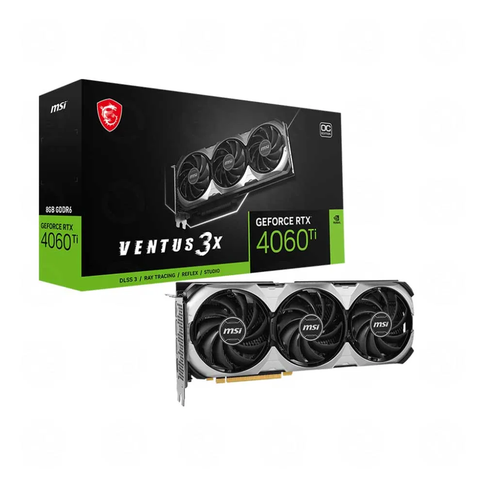 VGA MSI RTX 4060 TI VENTUS 3X 8G OC - 2nd
