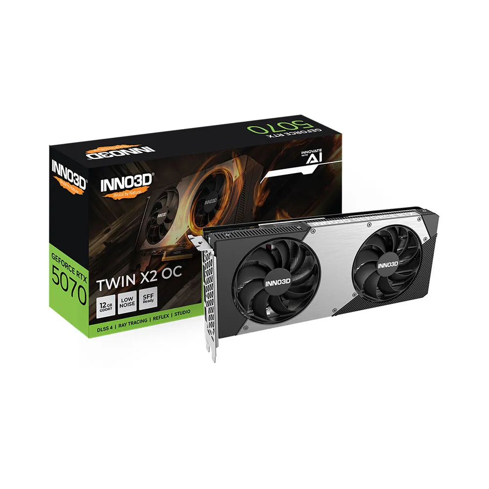 VGA Inno3D Geforce RTX 5070 TWIN X2 OC 12GB GDDR7