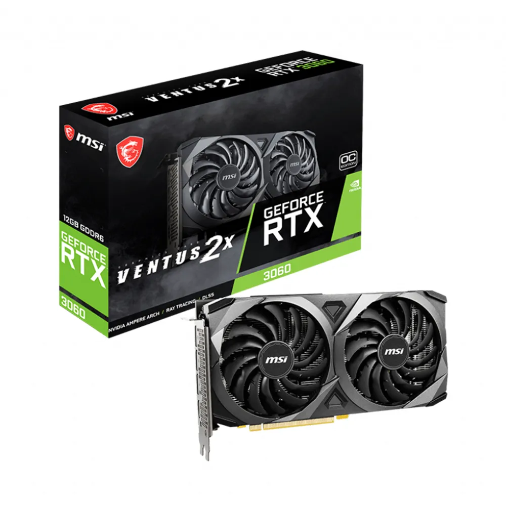 VGA MSI RTX 3060 VENTUS 2X 12G OC - 2nd