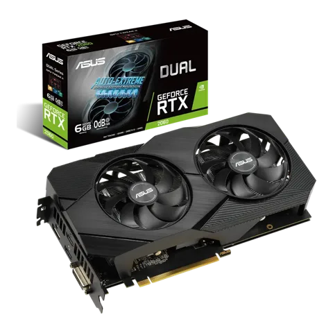 VGA ASUS Dual GeForce RTX 2060 OC EVO 6GB GDDR6 - 2nd
