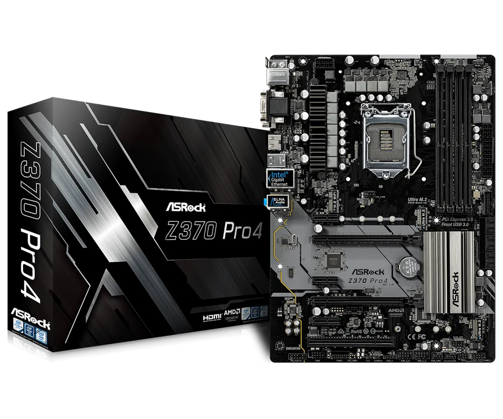 Mainboard Asrock Z370 pro4 - 2nd