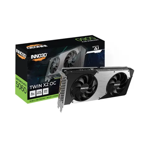 Card Màn Hình INNO3D GeForce RTX 5060 TWIN X2 8G GDDR7 - 2nd
