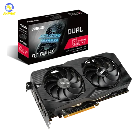 VGA ASUS Dual Radeon RX 5500 XT EVO OC (DUAL-RX5500XT-O8G-EVO)- 2nd