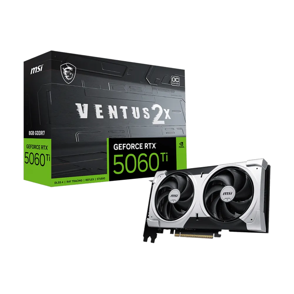 VGA MSI RTX 5060 Ti 8GB VENTUS 2X PLUS GDDR7