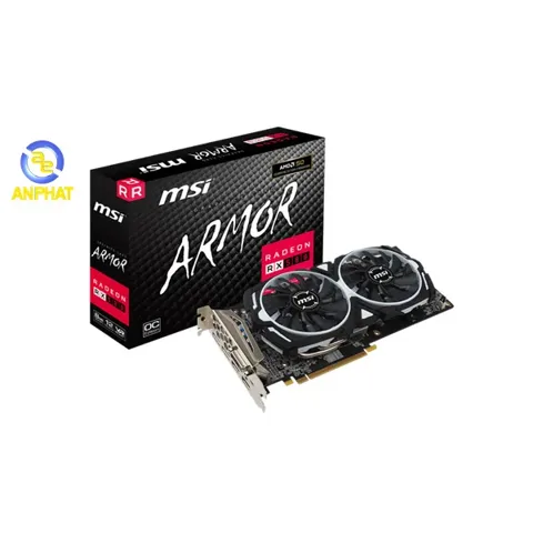 Card màn hình MSI Radeon RX 580 ARMOR 8G OC -2nd