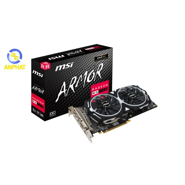Card màn hình MSI Radeon RX 580 ARMOR 8G OC -2nd