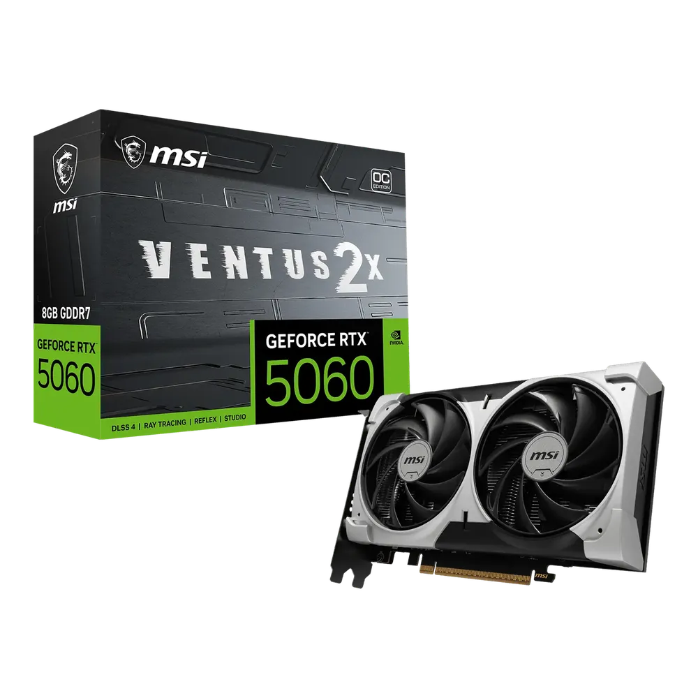 VGA MSI RTX 5060 8GB VENTUS 2X OC V1