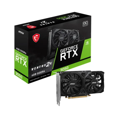 VGA MSI RTX 3050 VENTUS 2X 6GB OC -2nd