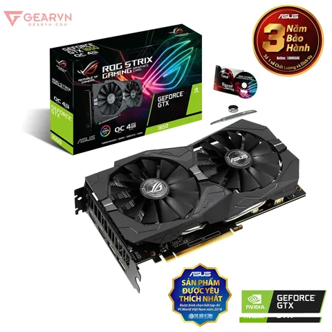 Vga asus Rog STRIX GTX 1650 - 4G gaming- 2nd