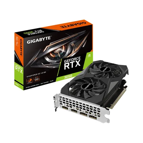 VGA Gigabyte RTX 3050 Windforce 6GB OC V2
