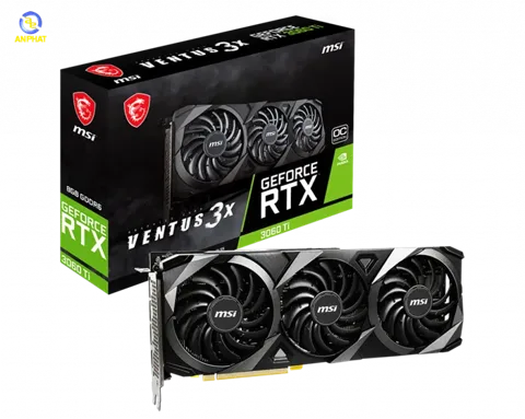 Card màn hình MSI RTX 3060 Ti VENTUS 3X 8G OC LHR - 2nd