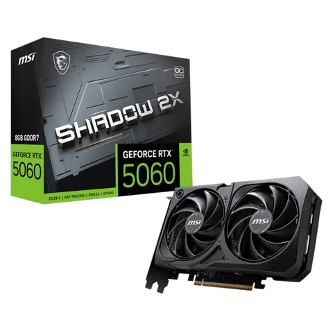 VGA MSI RTX 5060 8GB SHADOW 2X OC